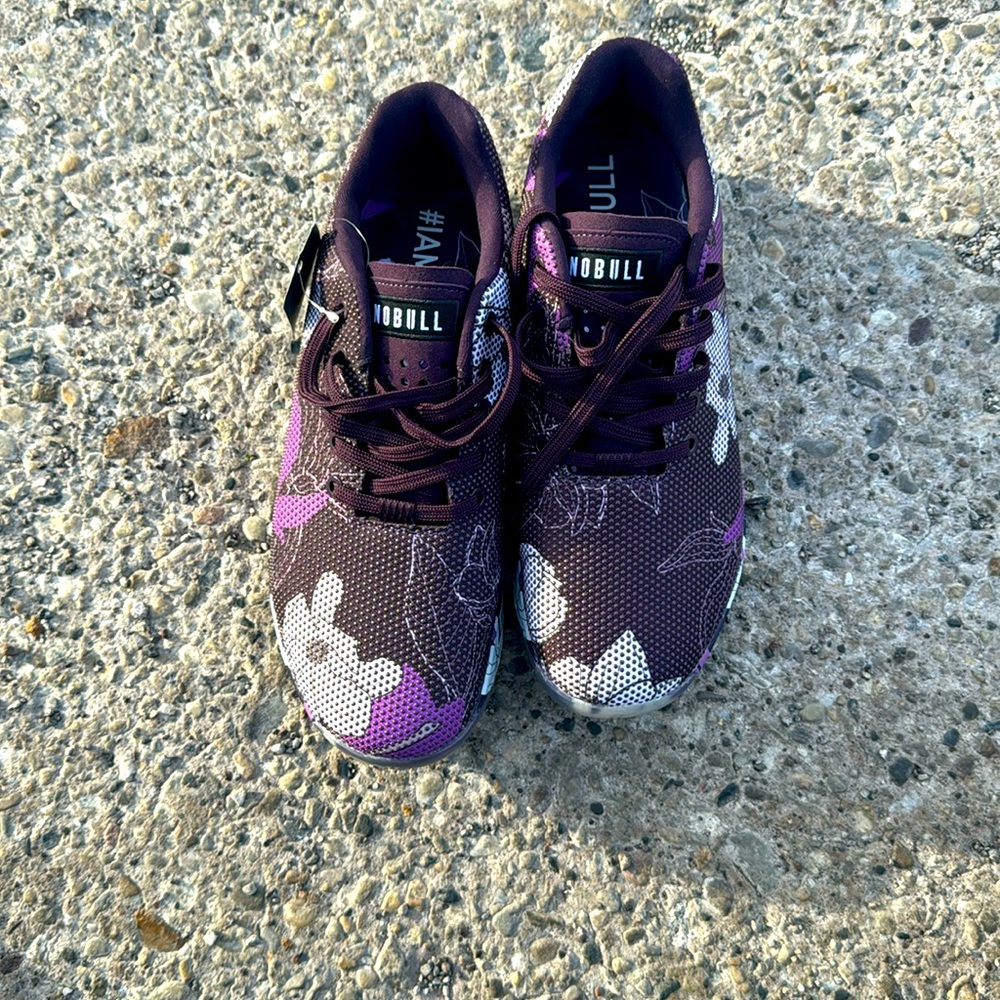 NOBULL Shoes Womens 11.5 Patterned Gum Outwork Trainer Athletic Shoe